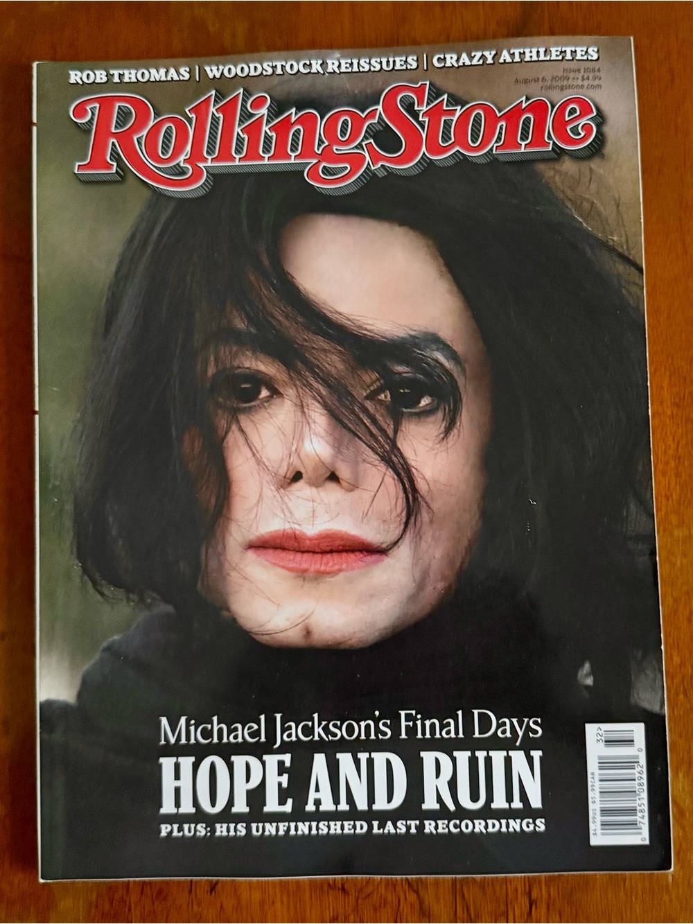 Rolling Stone Magazine Michael Jackson Final Days July/August 2009 Like New
